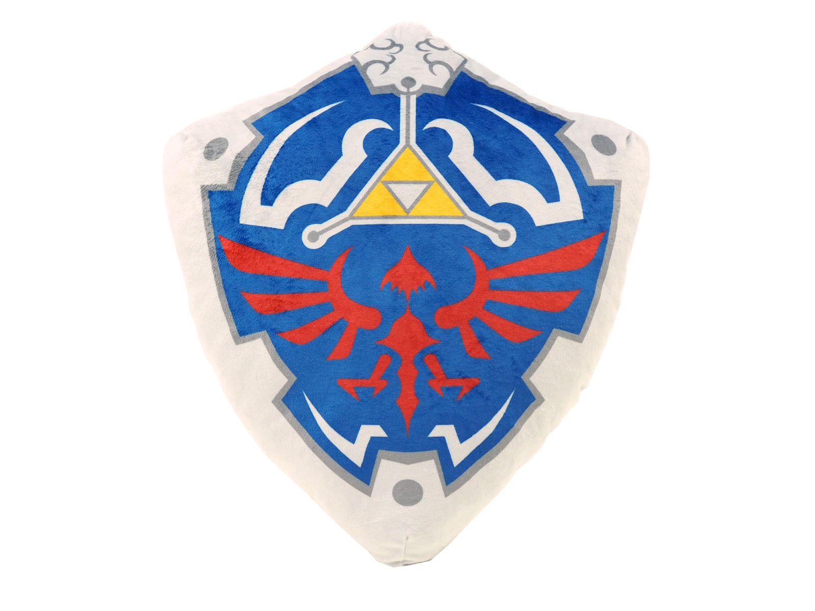 Little Buddy Nintendo Peluche: The Legend of Zelda: Breath of the Wild - Escudo Hylian Cojin 15 Pulgadas