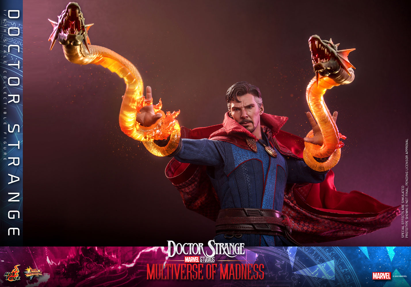 Hot Toys Movie Masterpiece Series: Marvel Doctor Strange Multiverse of Madness - Doctor Strange Escala 1/6