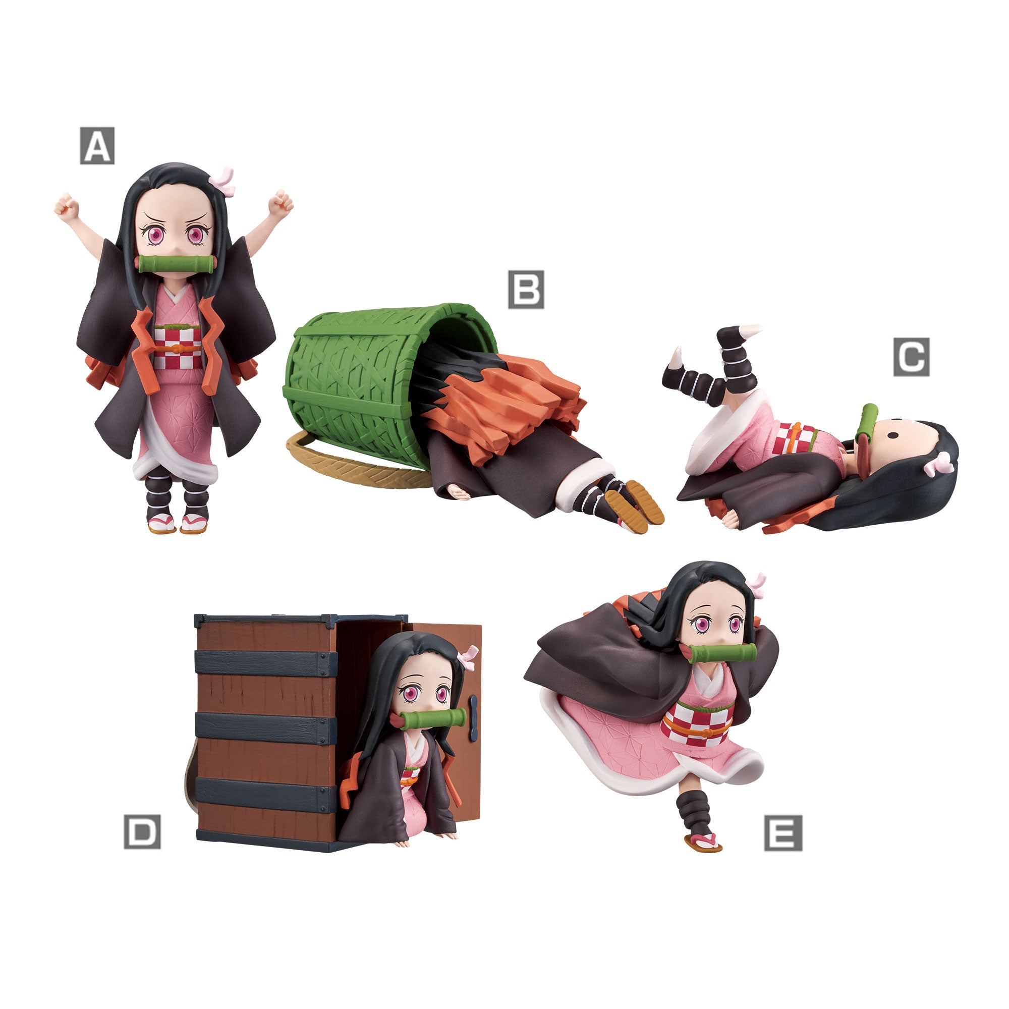 Banpresto World Collectable: Demon Slayer Kimetsu No Yaiba - Nezuko Kamado Collection