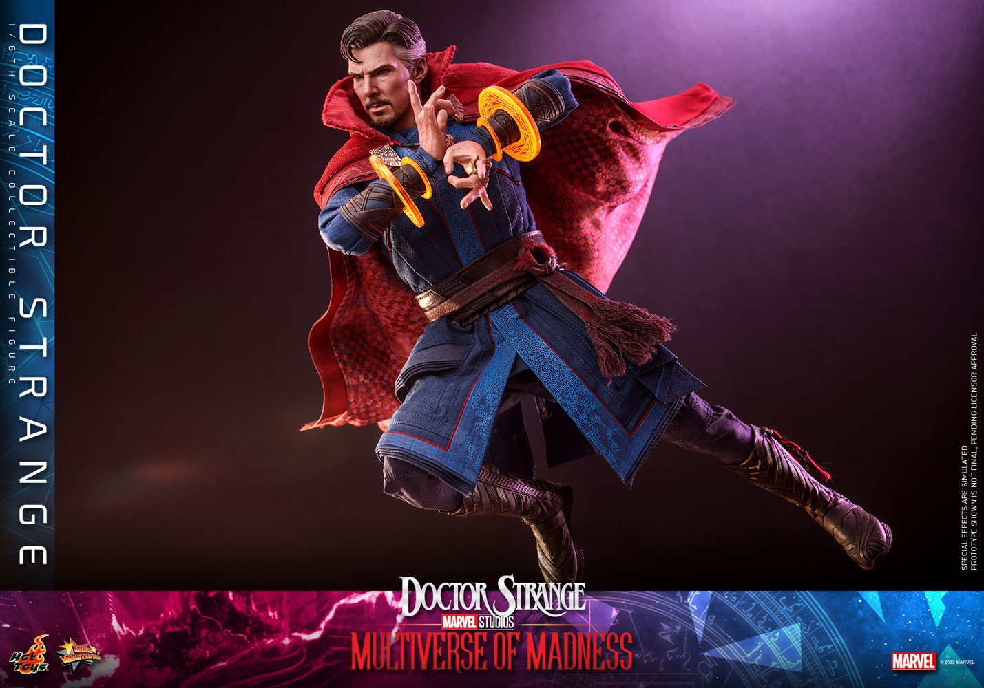 Hot Toys Movie Masterpiece Series: Marvel Doctor Strange Multiverse of Madness - Doctor Strange Escala 1/6