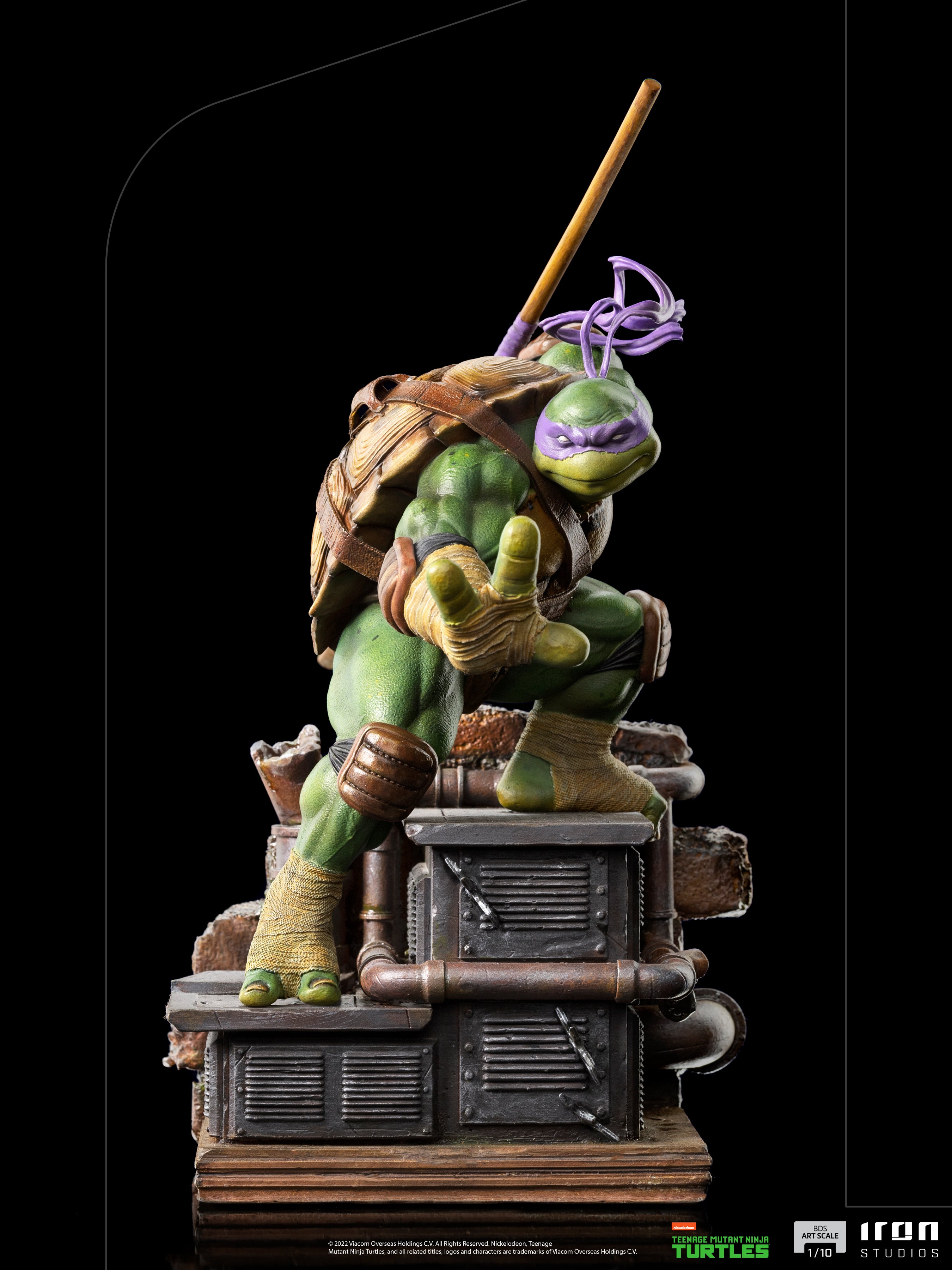 IRON Studios: Tortugas Ninja Adolescentes Mutantes - Donatello