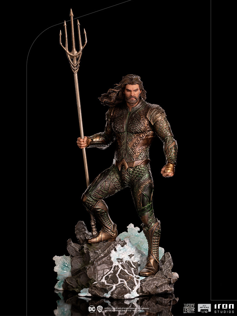 IRON Studios: DC Justice League Snyder Cut - Aquaman BDS Escala de Arte 1/10