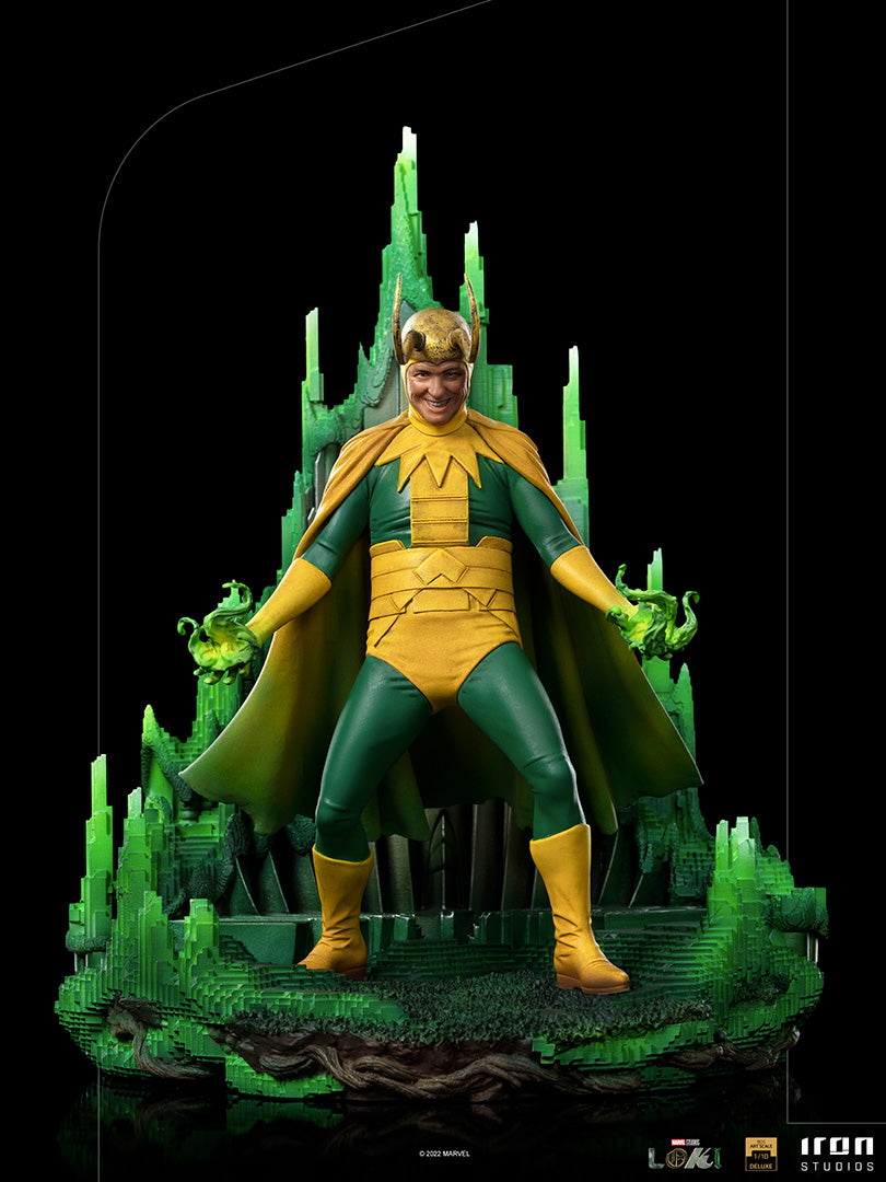 IRON Studios: Marvel Loki - Loki Variante Clasica Deluxe BDS Escala de Arte 1/10