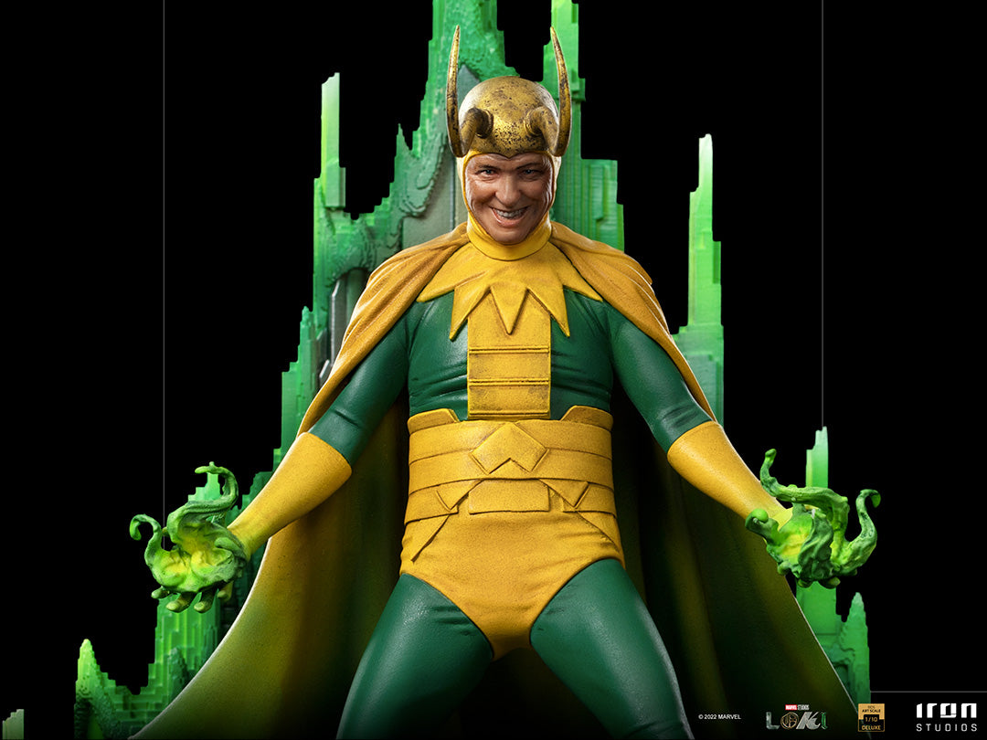 IRON Studios: Marvel Loki - Loki Variante Clasica Deluxe BDS Escala de Arte 1/10