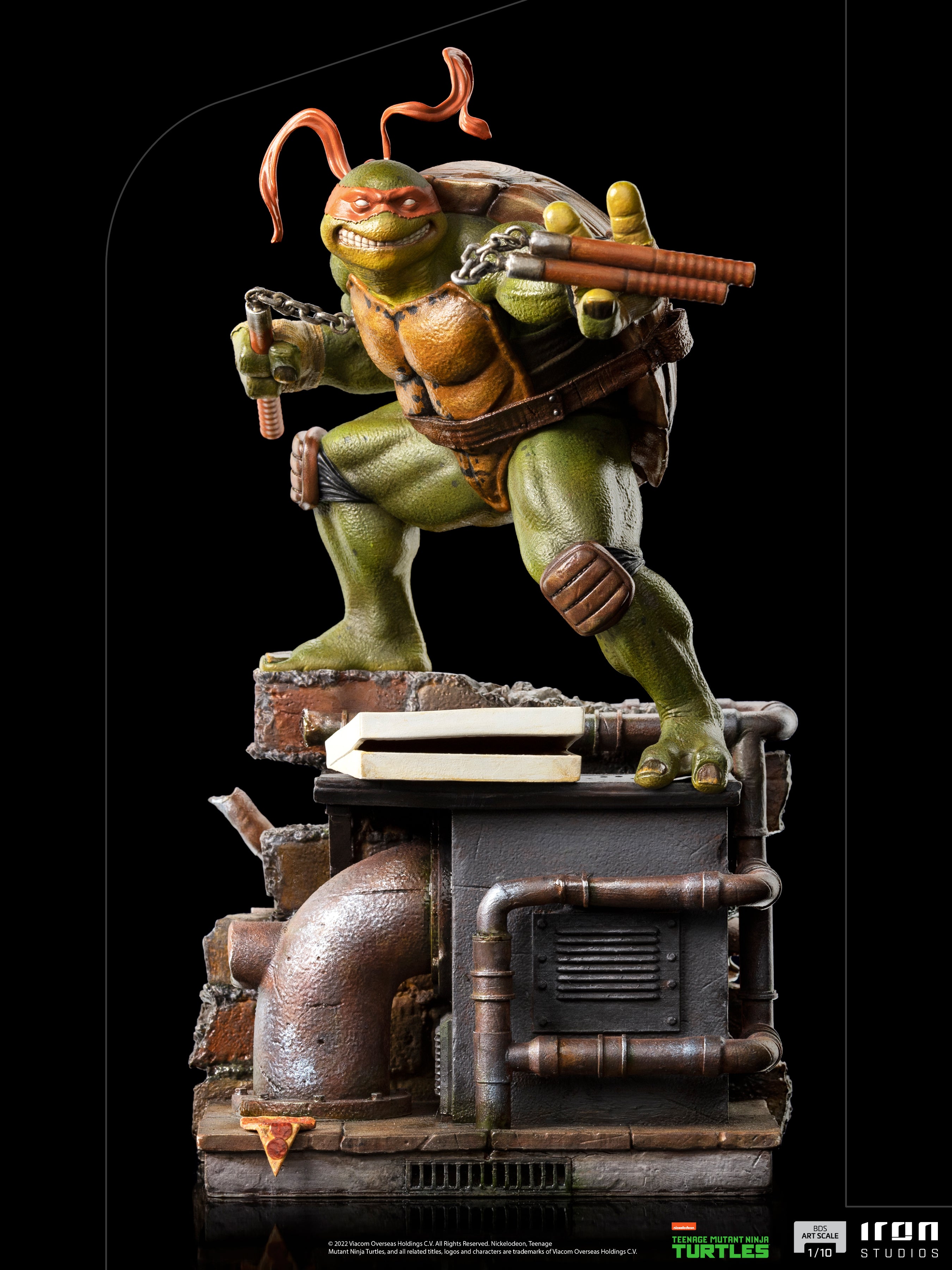 IRON Studios: Tortugas Ninja Adolescentes Mutantes - Michelangelo