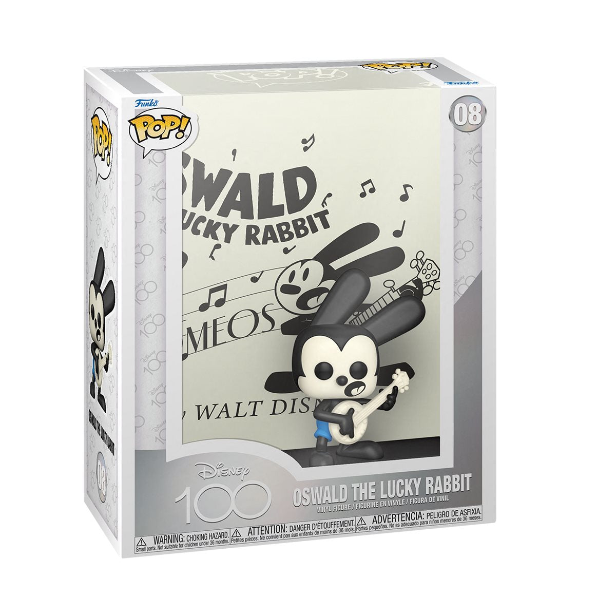 Funko Pop Art Cover: Disney 100 - Oswald El Conejo De La Suerte