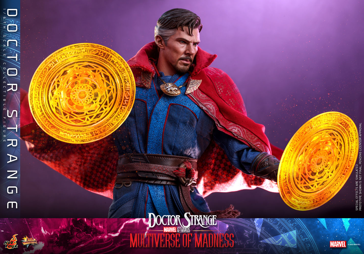 Hot Toys Movie Masterpiece Series: Marvel Doctor Strange Multiverse of Madness - Doctor Strange Escala 1/6