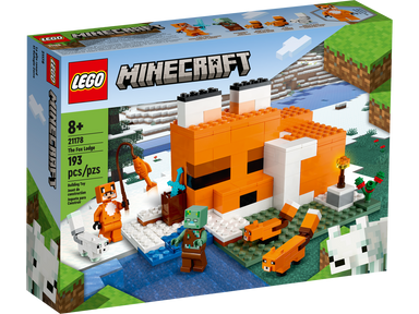 LEGO Minecraft El Refugio Zorro 21178