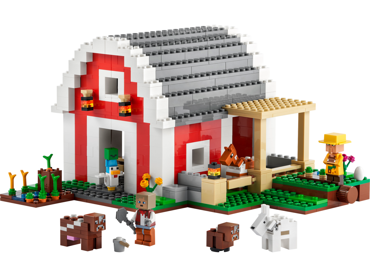 LEGO Minecraft El Granero Rojo 21187