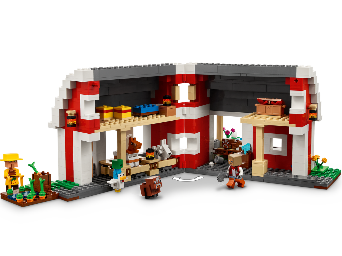 LEGO Minecraft El Granero Rojo 21187