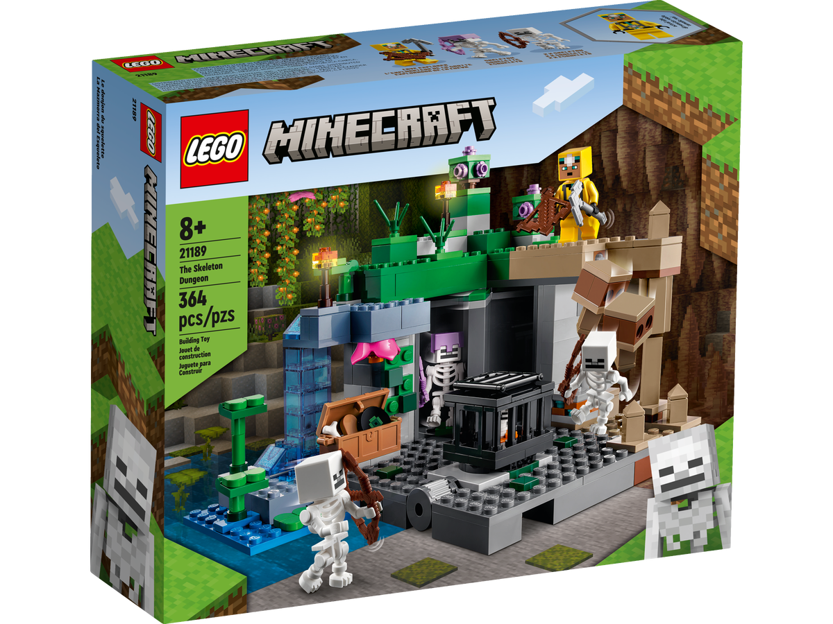 LEGO Minecraft La Mazmorra del Esqueleto 21189