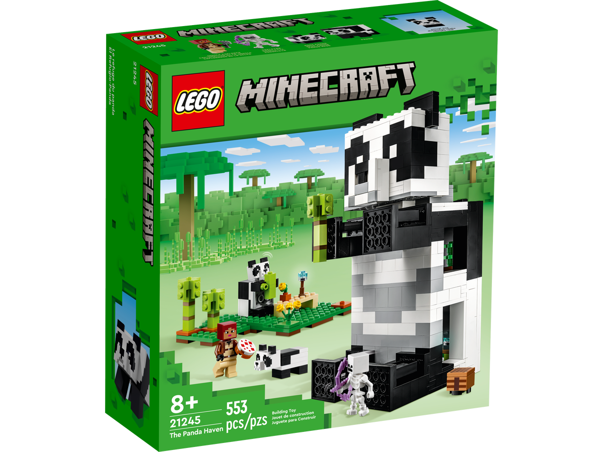 LEGO Minecraft El Refugio De Los Pandas 21245