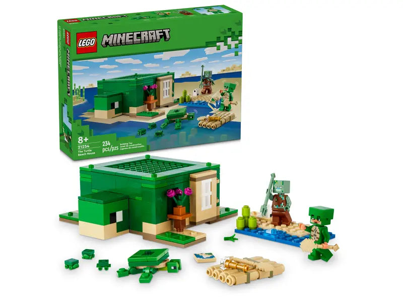 LEGO Minecraft La Casa Tortuga de la Playa 21254