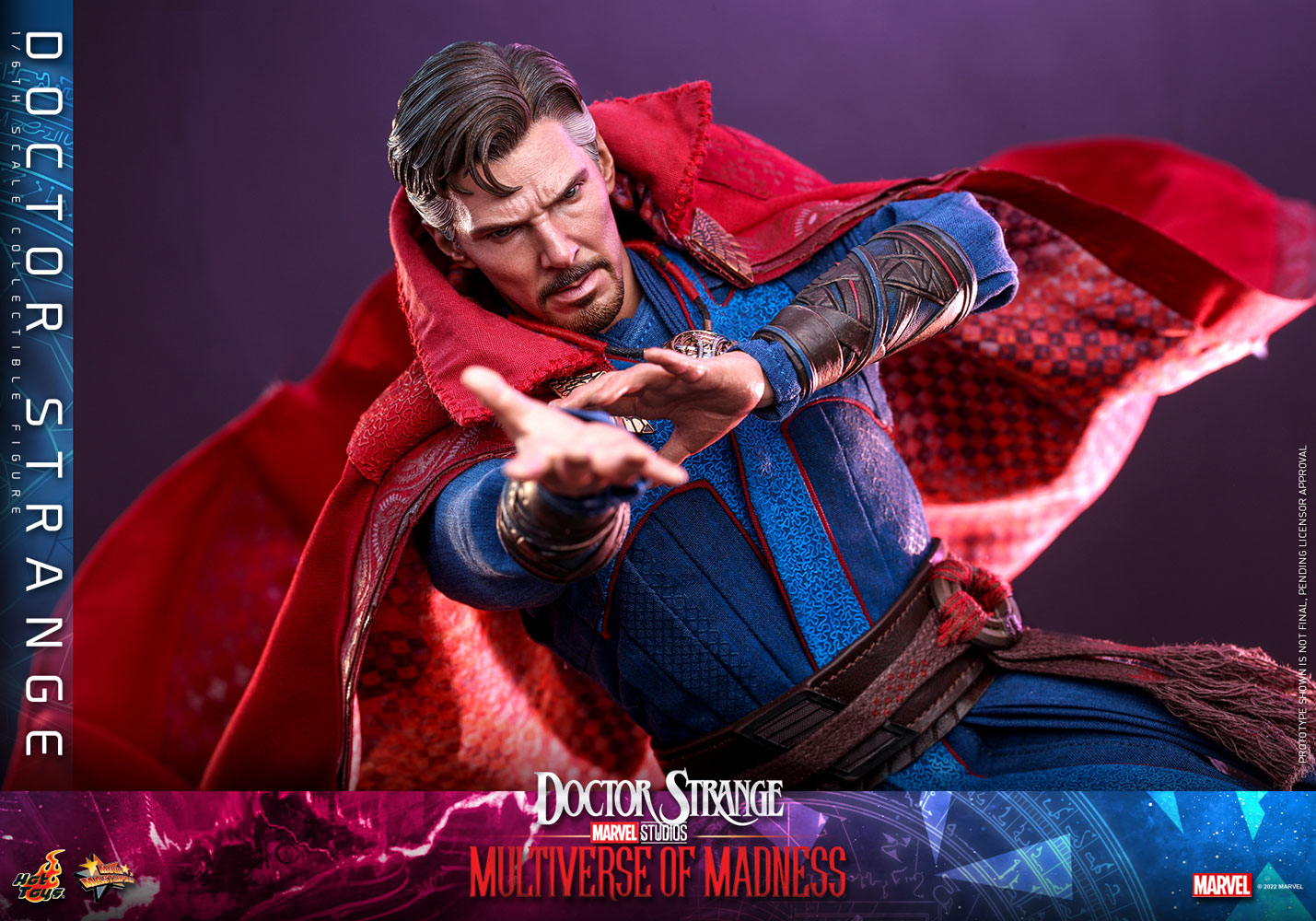 Hot Toys Movie Masterpiece Series: Marvel Doctor Strange Multiverse of Madness - Doctor Strange Escala 1/6