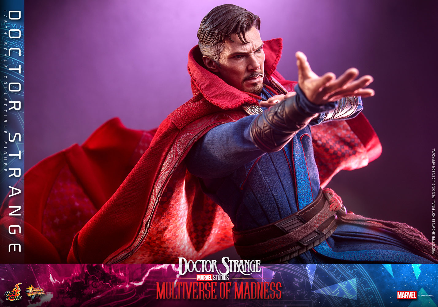 Hot Toys Movie Masterpiece Series: Marvel Doctor Strange Multiverse of Madness - Doctor Strange Escala 1/6