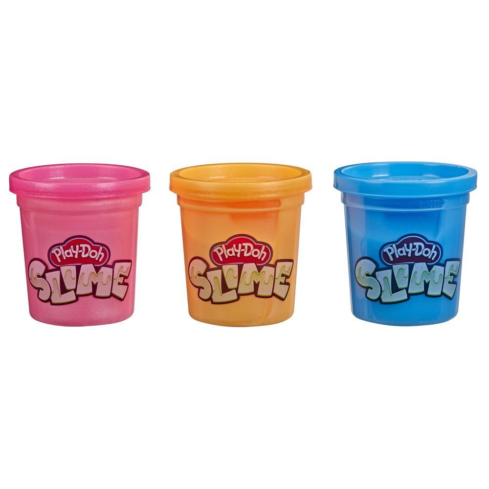 Play Doh: Slime - Colores Metalicos 3 Pack Aleatorio