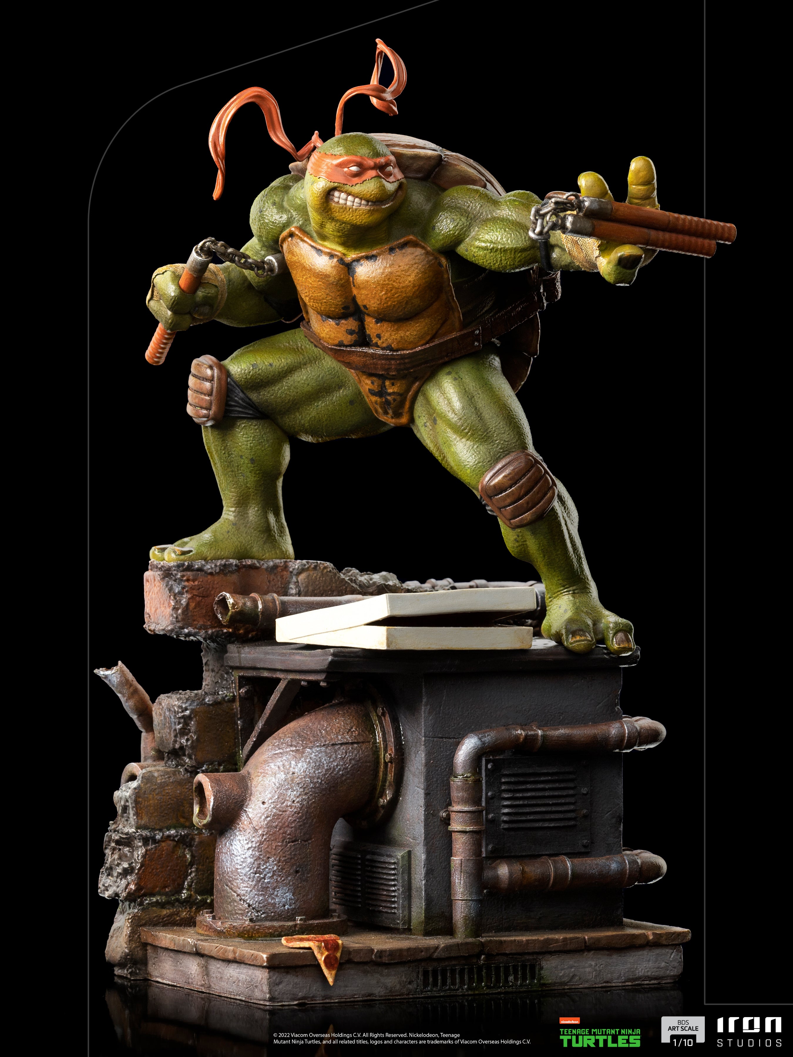 IRON Studios: Tortugas Ninja Adolescentes Mutantes - Michelangelo