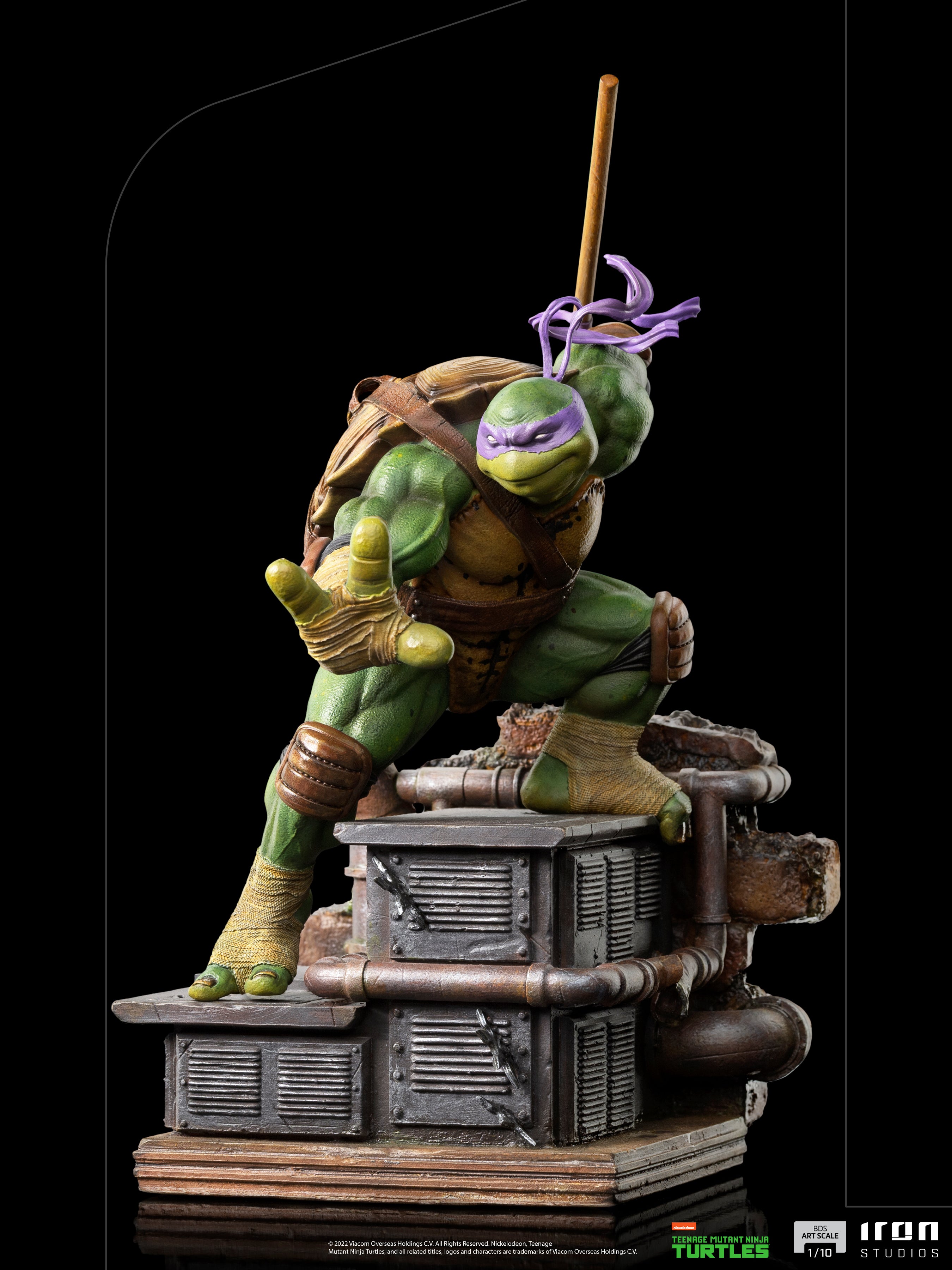 IRON Studios: Tortugas Ninja Adolescentes Mutantes - Donatello