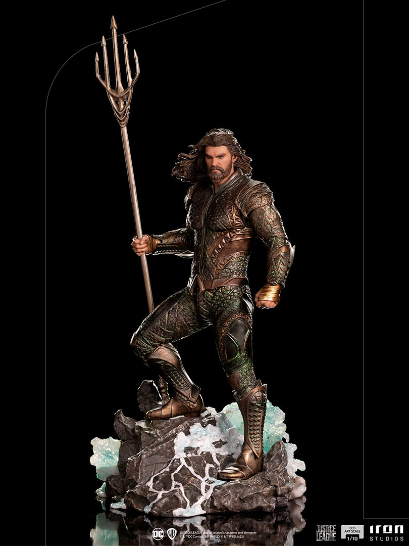 IRON Studios: DC Justice League Snyder Cut - Aquaman BDS Escala de Arte 1/10