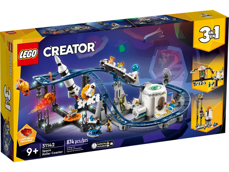 LEGO Creator 3 en 1 Monta‚àö¬±a Rusa Espacial 31142