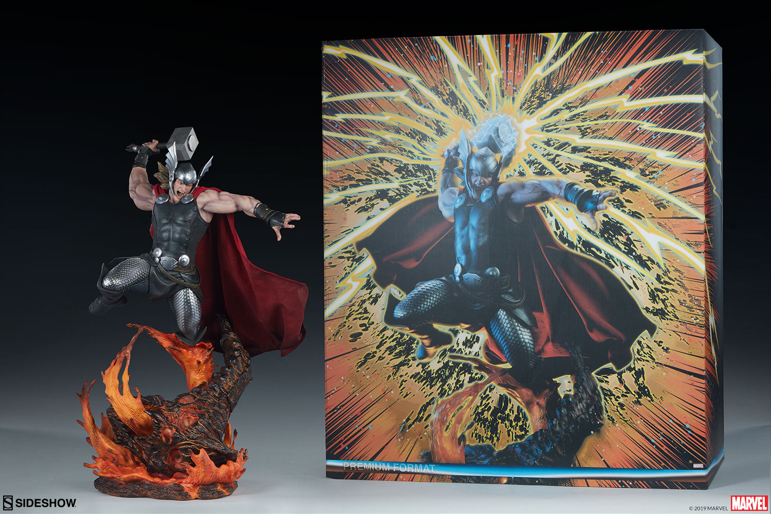 Sideshow Premium Format: Marvel - Thor Estatua