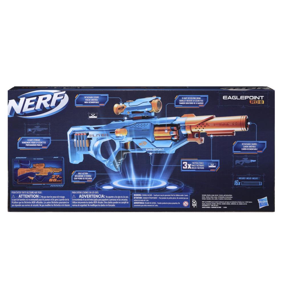 Nerf Elite 2.0: Eaglepoint Rd 8 Lanzador De Dardos