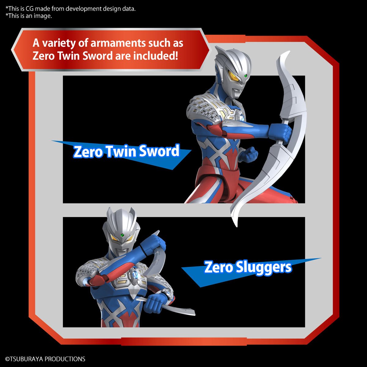 Bandai Hobby Gunpla Model Kit: Ultraman Zero - Ultraman Estandar Kit de plastico