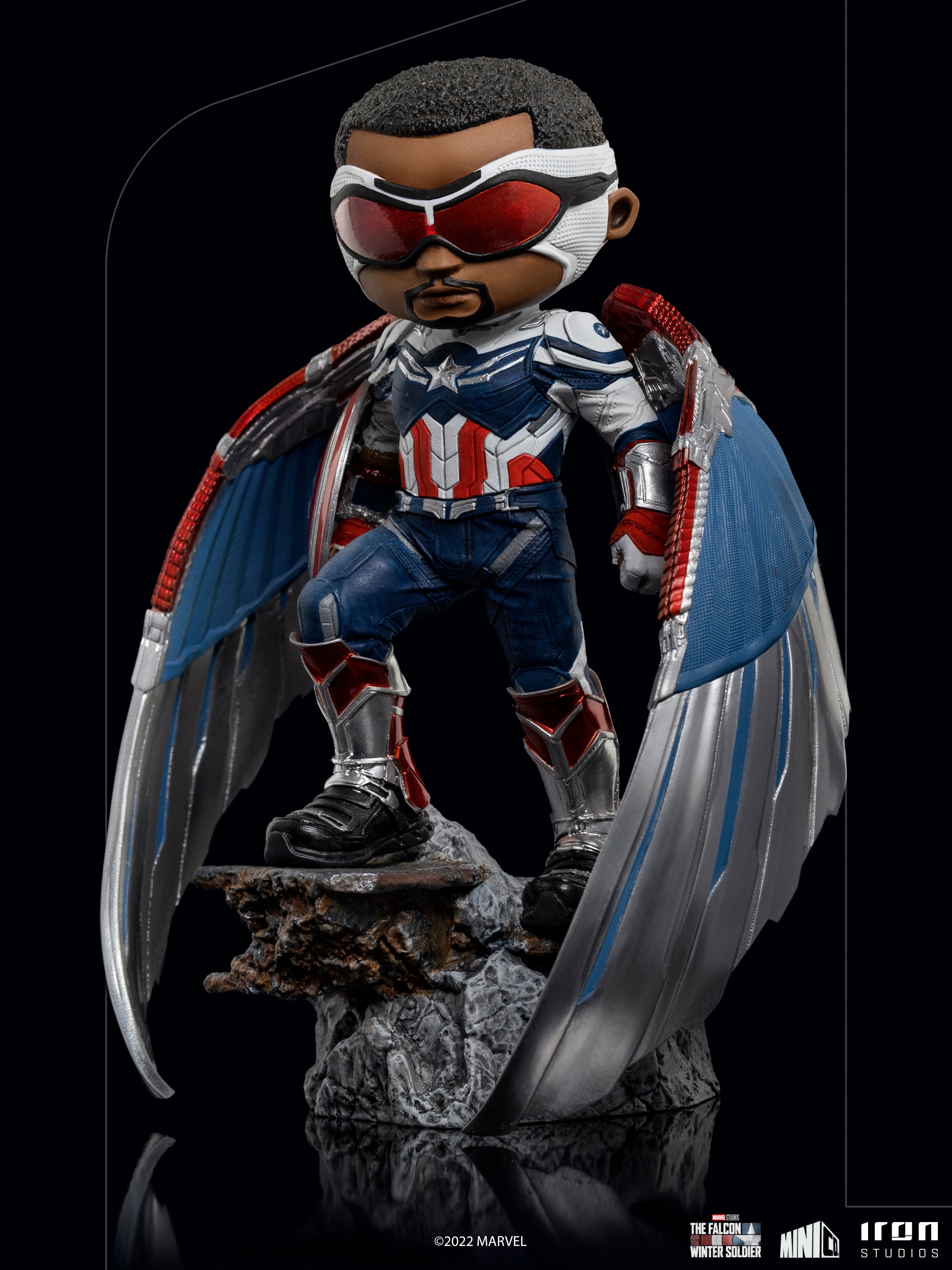 IRON Studios Minico: The Falcon and The Winter Soldier - Capitan America Sam Wilson