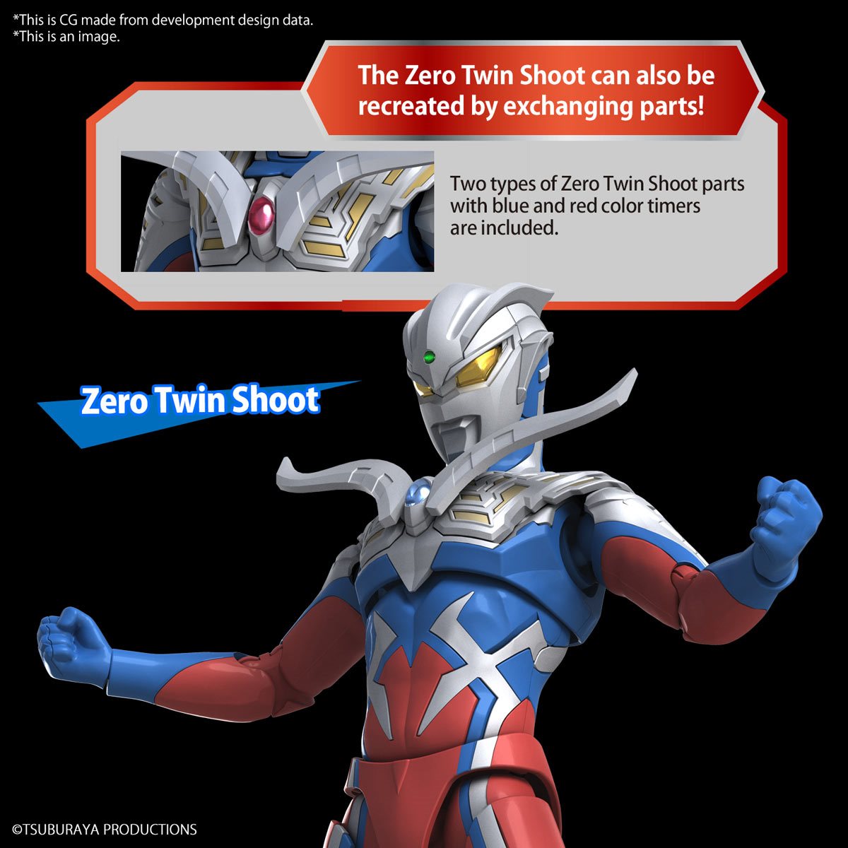 Bandai Hobby Gunpla Model Kit: Ultraman Zero - Ultraman Estandar Kit de plastico