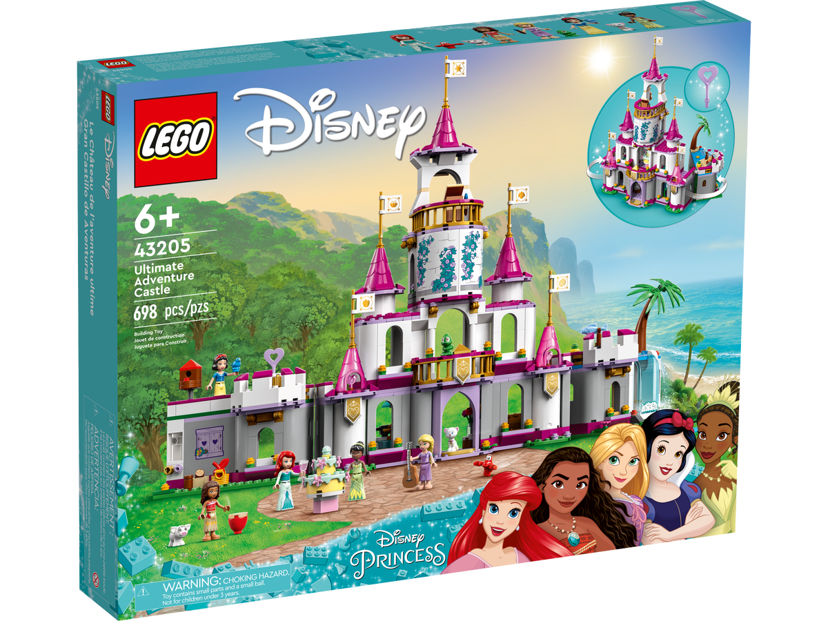 LEGO Disney Princess Gran Castillo de Aventuras 43205