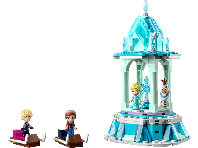 LEGO Disney Princess Carrusel Magico de Anna y Elsa 43218