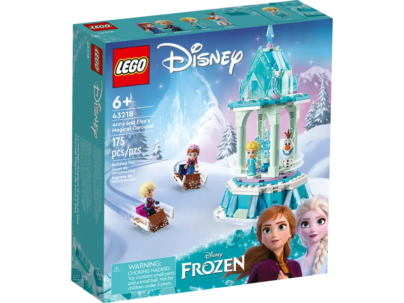 LEGO Disney Princess Carrusel Magico de Anna y Elsa 43218