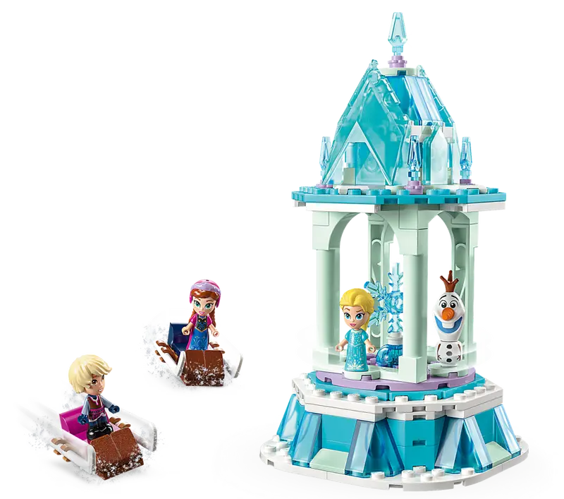 LEGO Disney Princess Carrusel Magico de Anna y Elsa 43218