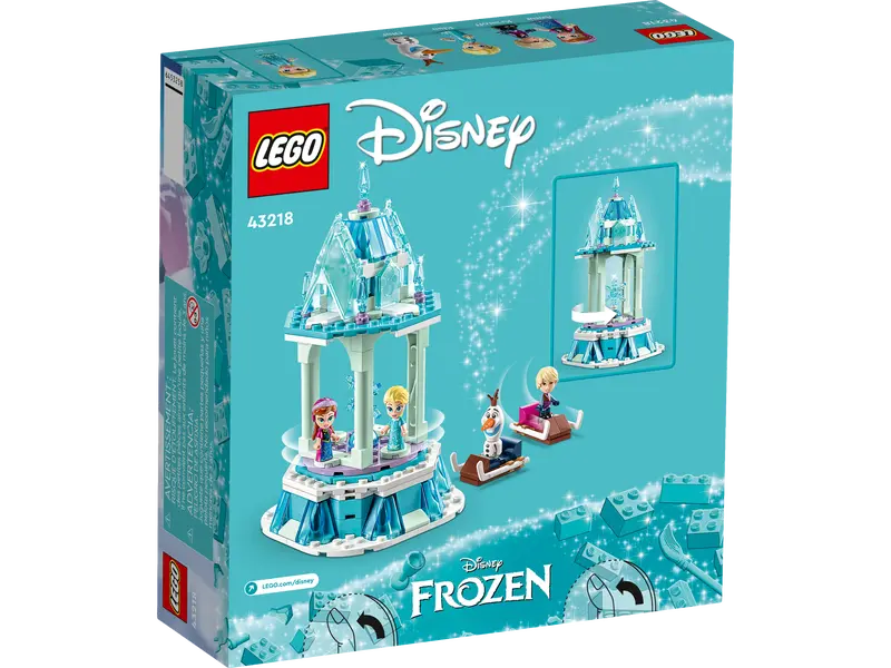 LEGO Disney Princess Carrusel Magico de Anna y Elsa 43218