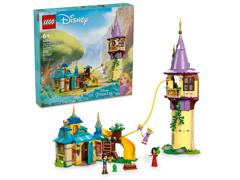 LEGO Disney Torre de Rapunzel y El Patito Frito 43241