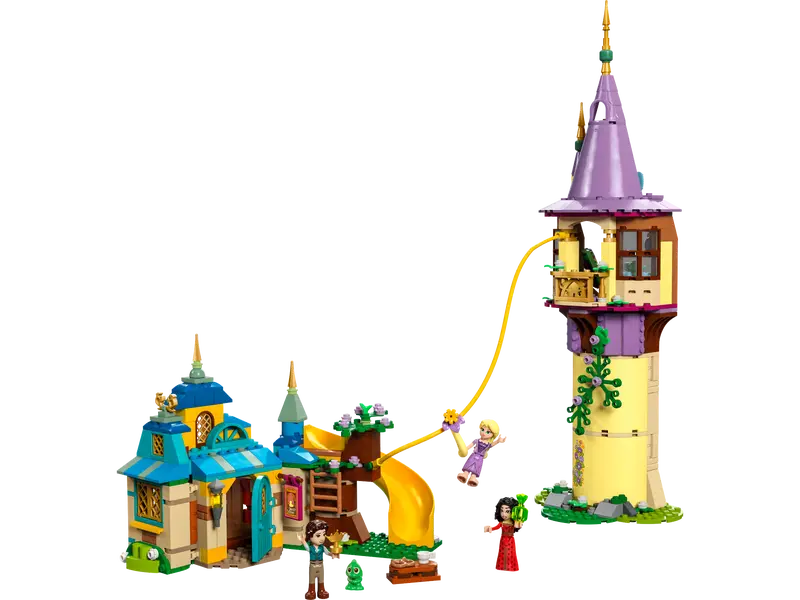 LEGO Disney Torre de Rapunzel y El Patito Frito 43241