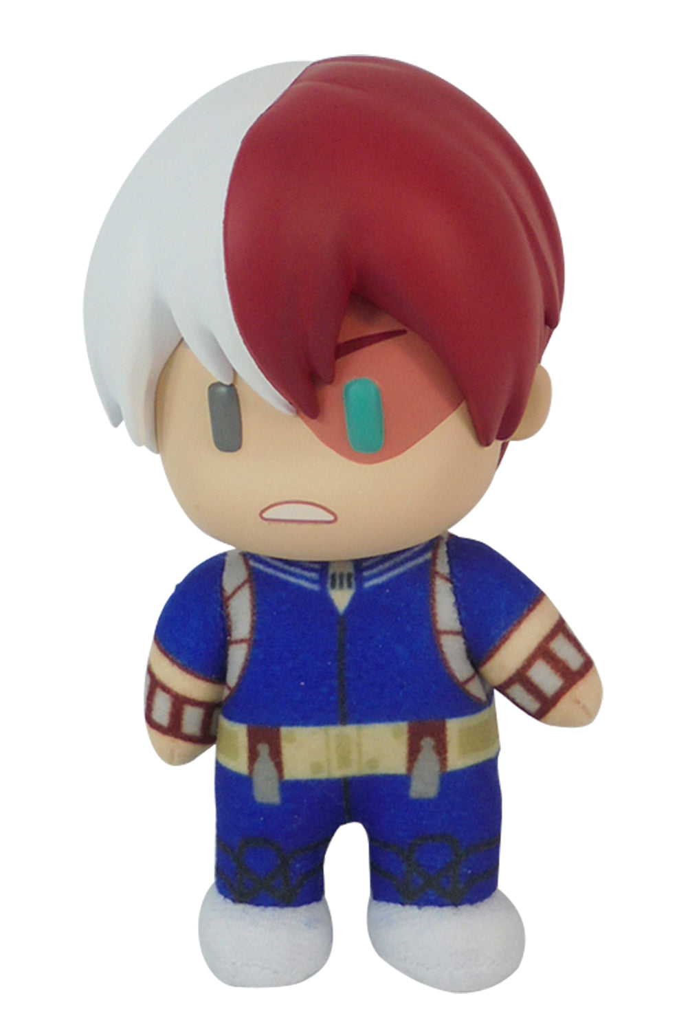 Great Eastern Figurekey: My Hero Academia - Shoto Todoroki Fighting Peluche 4.5 Pulgadas