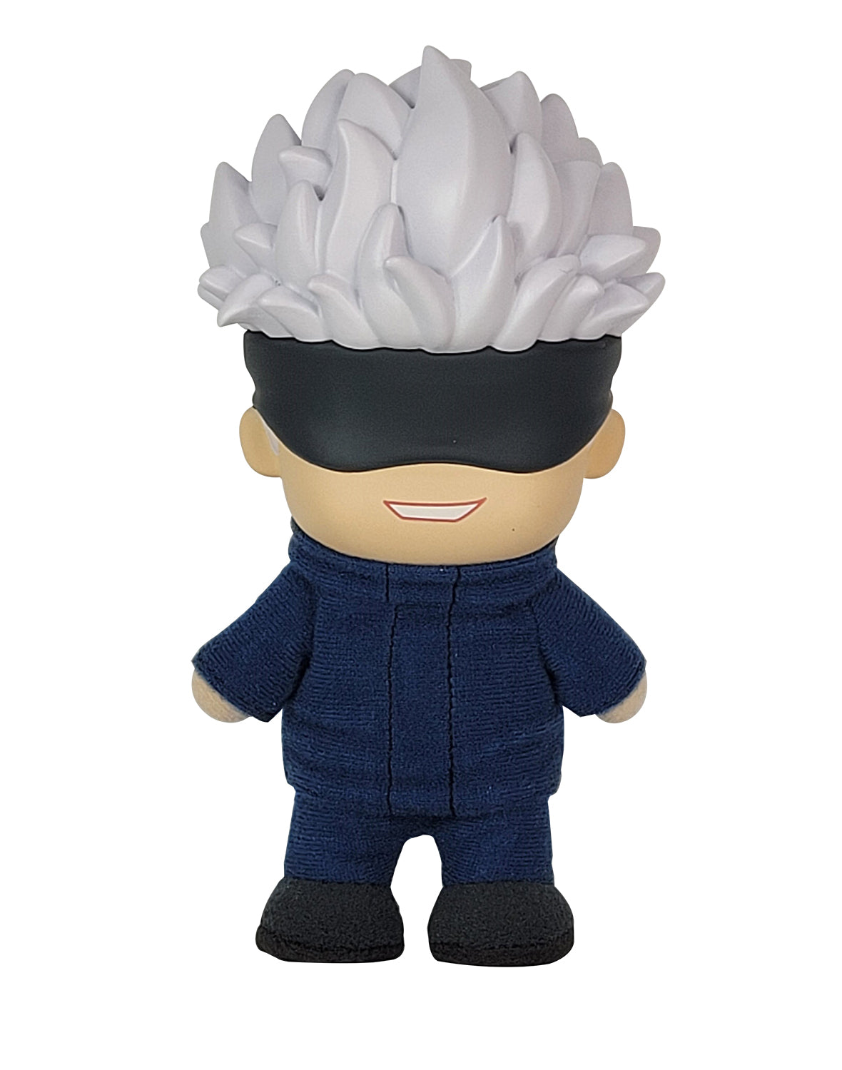 Great Eastern Figurekey: Jujutsu Kaisen - Satoru Gojo en Uniforme Peluche 4.5 Pulgadas