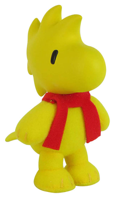 Great Eastern Figurekey: Charlie Brown - Woodstock Bufanda Roja Peluche 4 Pulgadas