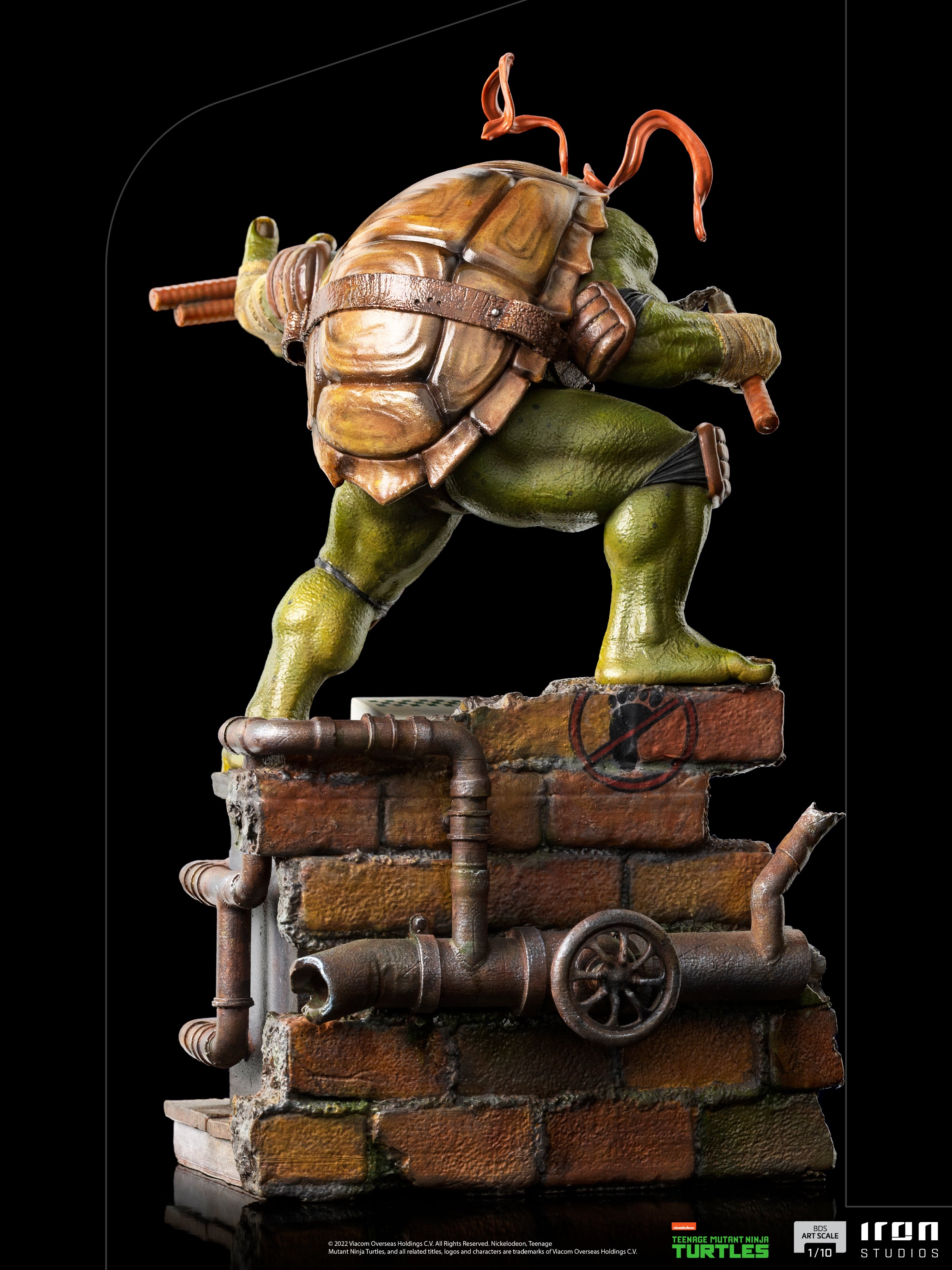 IRON Studios: Tortugas Ninja Adolescentes Mutantes - Michelangelo