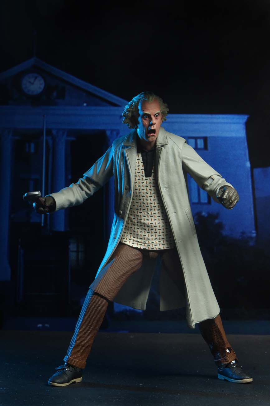 NECA Figura de Accion Ultimate: Volver al Futuro - Doc Brown 7 Pulgadas