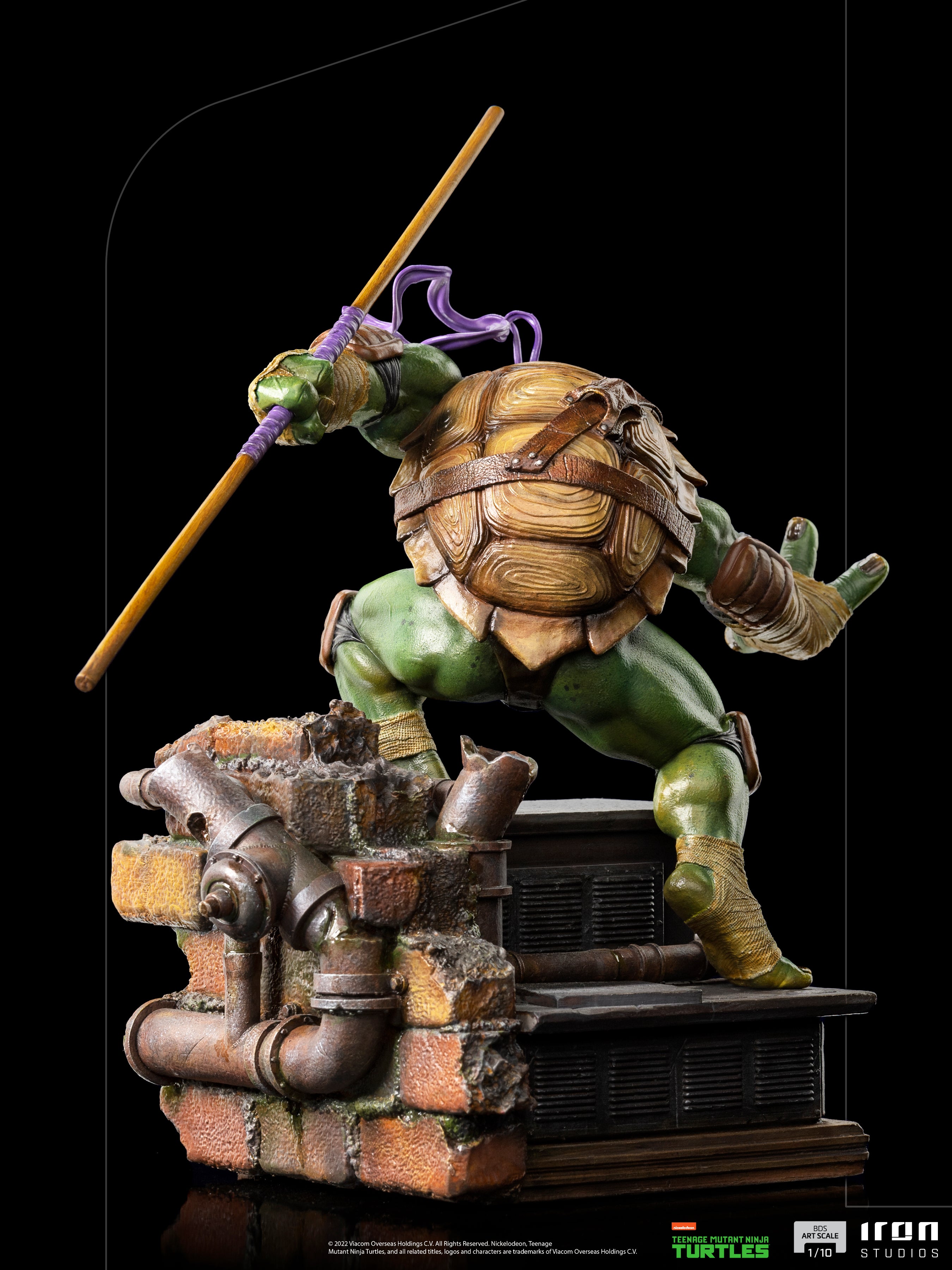 IRON Studios: Tortugas Ninja Adolescentes Mutantes - Donatello