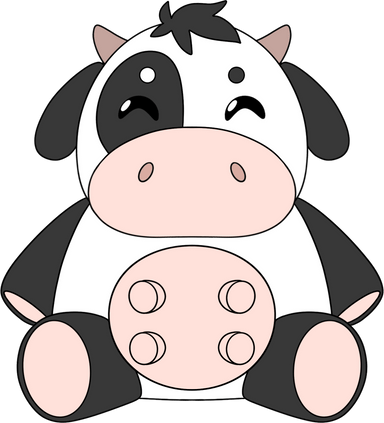 Youtooz Plush: Doki Doki Literature Club - Mr. Cow Peluche 9 Pulgadas