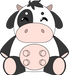 Youtooz Plush: Doki Doki Literature Club - Mr. Cow Peluche 9 Pulgadas