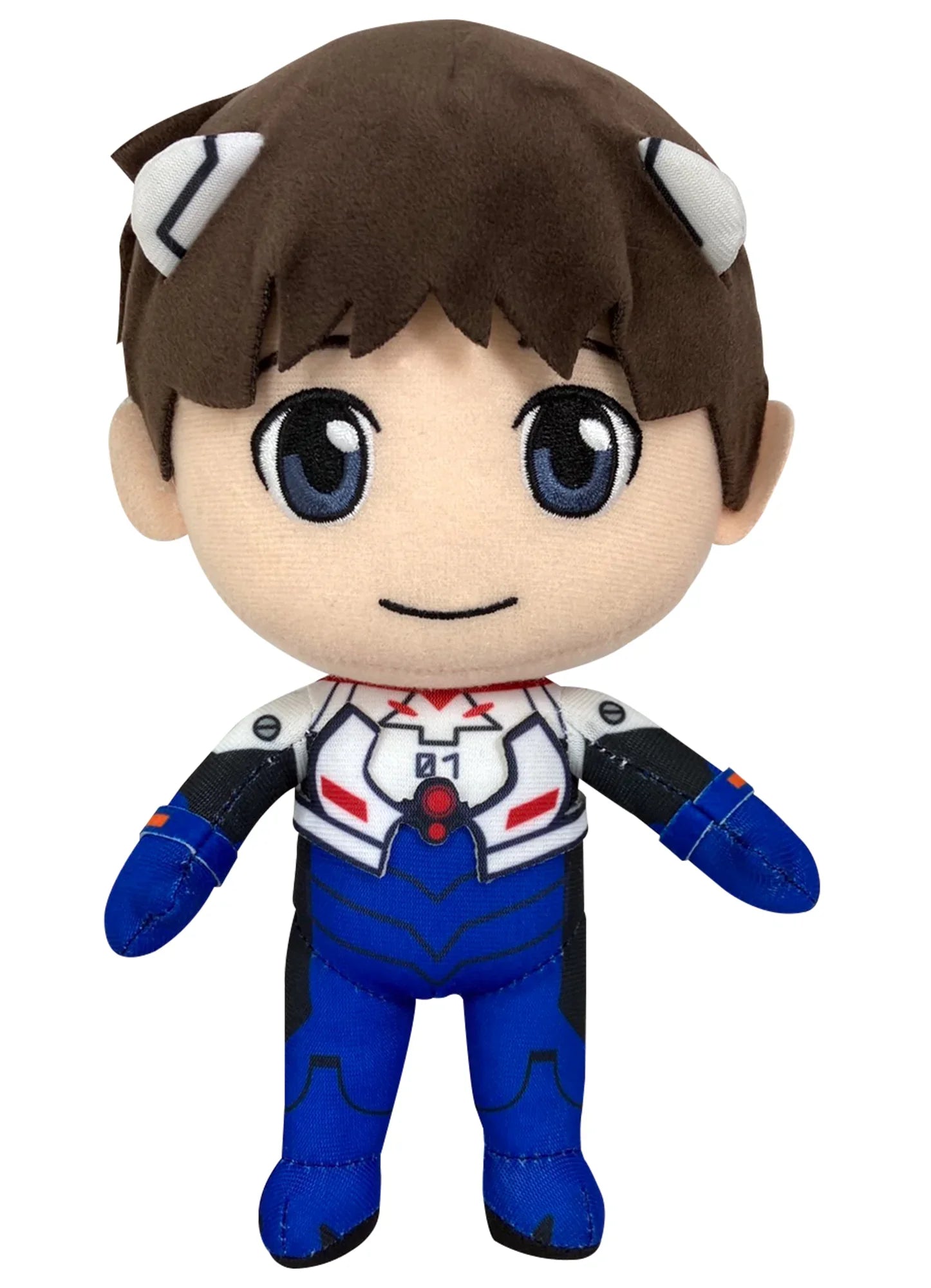 Great Eastern Plush: Evangelion New Movie - Shinji Ikari Plugsuit Peluche 8 Pulgadas