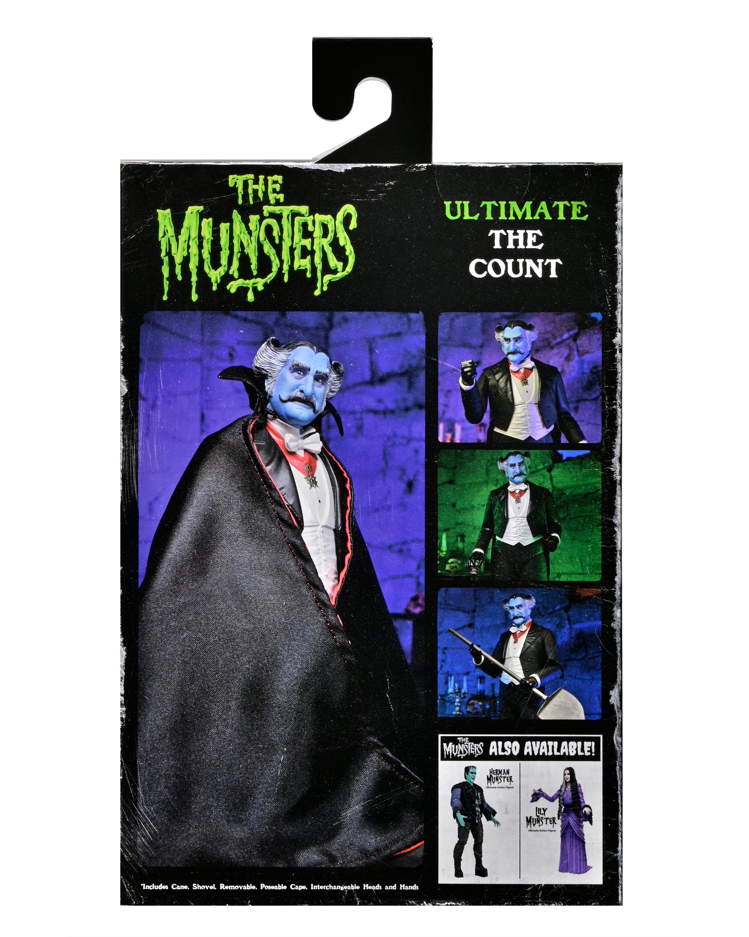 NECA Figura de Accion Ultimate: Rob Zombies The Munsters - The Count 7 Pulgadas