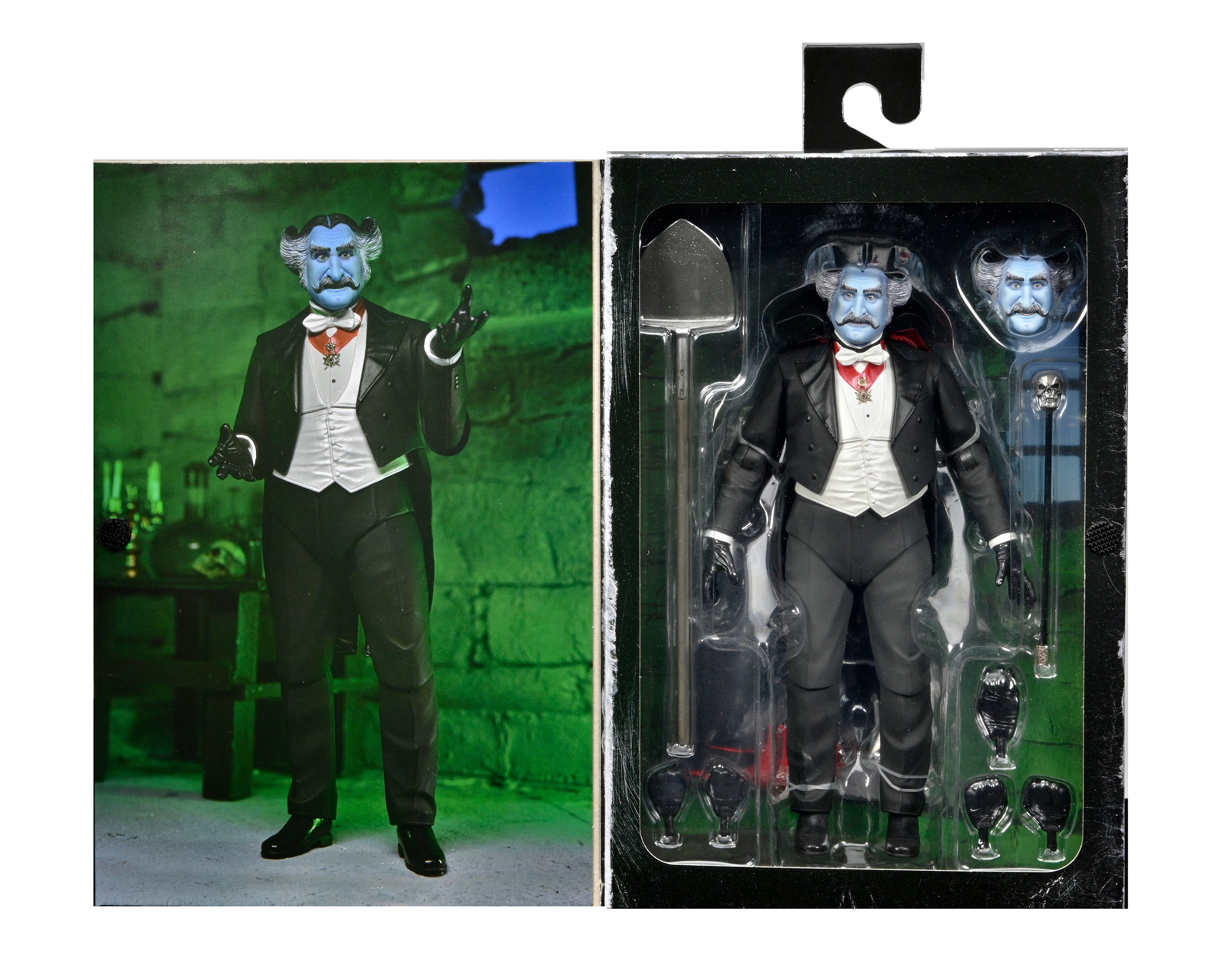 NECA Figura de Accion Ultimate: Rob Zombies The Munsters - The Count 7 Pulgadas