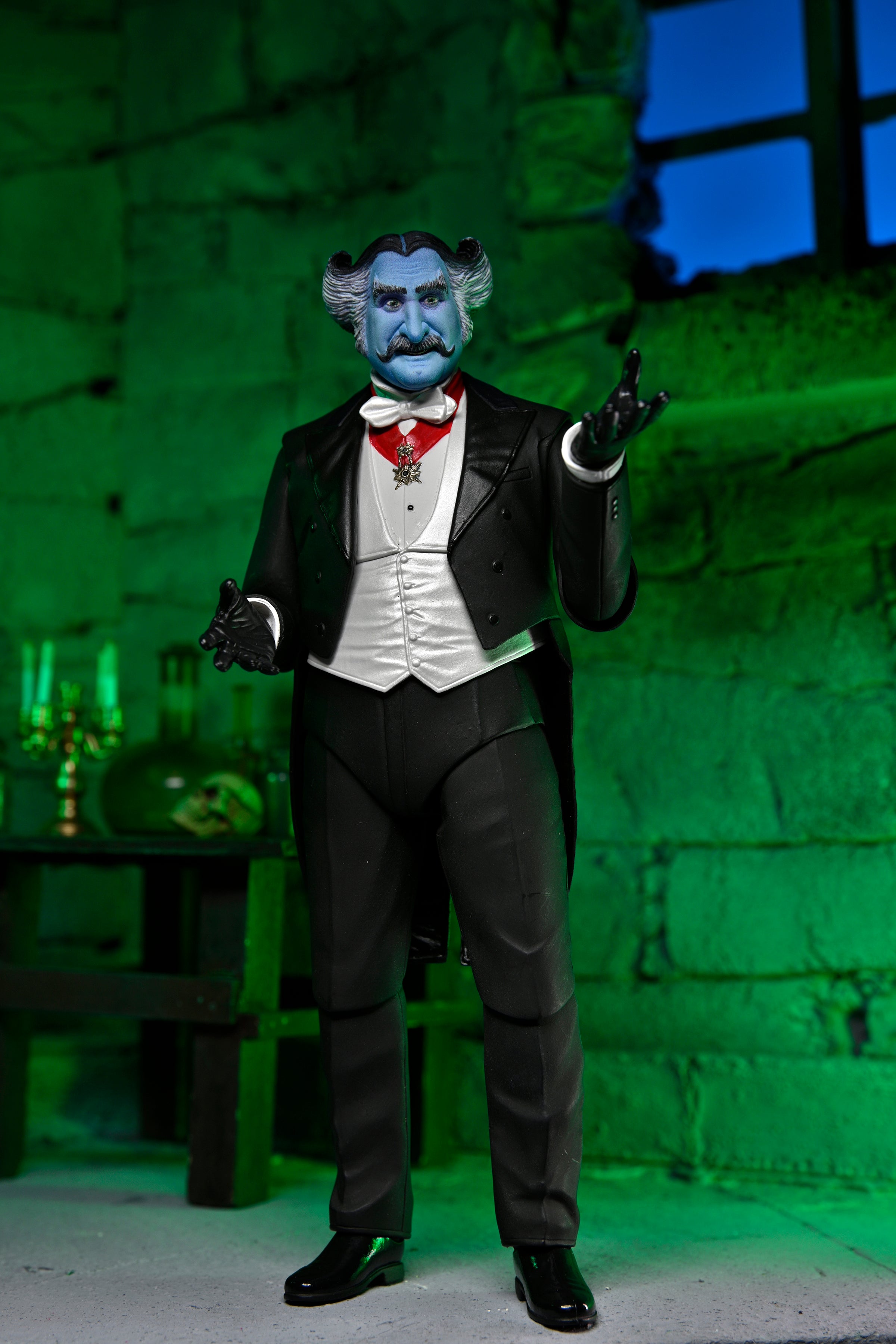 NECA Figura de Accion Ultimate: Rob Zombies The Munsters - The Count 7 Pulgadas