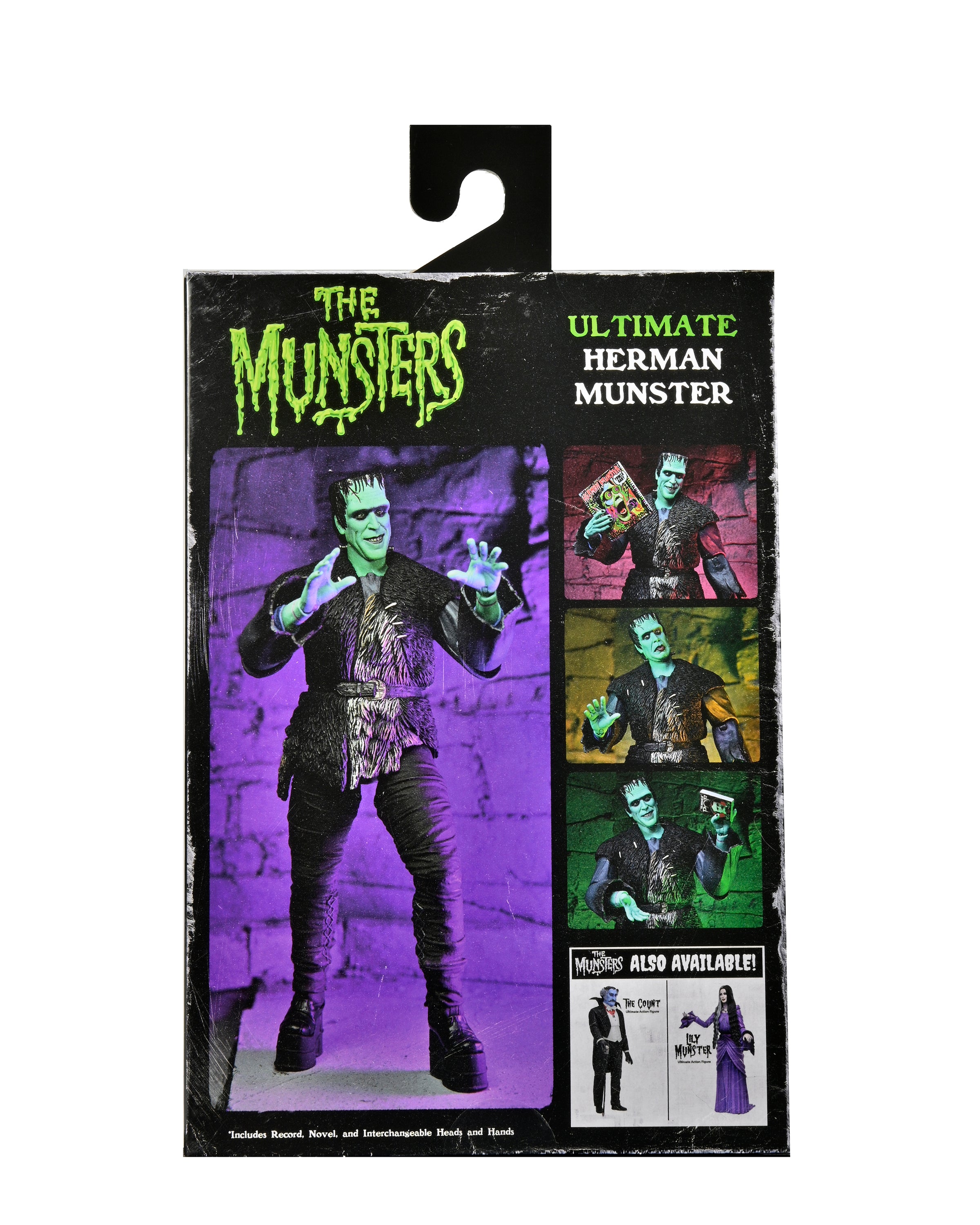 NECA Figura de Accion Ultimate: Rob Zombies The Munsters - Herman Munster 7 Pulgadas