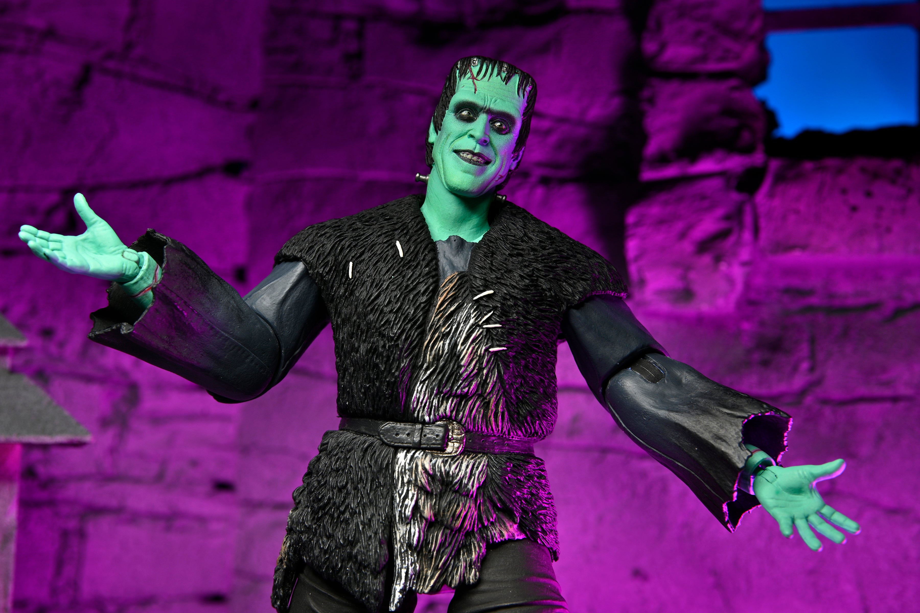 NECA Figura de Accion Ultimate: Rob Zombies The Munsters - Herman Munster 7 Pulgadas